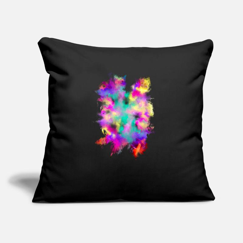 explosion de couleur Housse de coussin décorative 45 x 45 cm