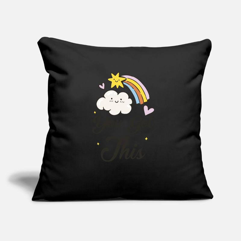 You Got This Funny & Cute Teacher Student Testing Sofa pillowcase 17,3'' x 17,3'' (45 x 45 cm)