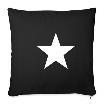 Image PNG 23 - Housse de coussin décorative 45 x 45 cm - noir - Devant