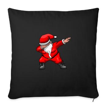 Santa Dab - Sofakissenbezug 45 x 45 cm - Schwarz - Vorne