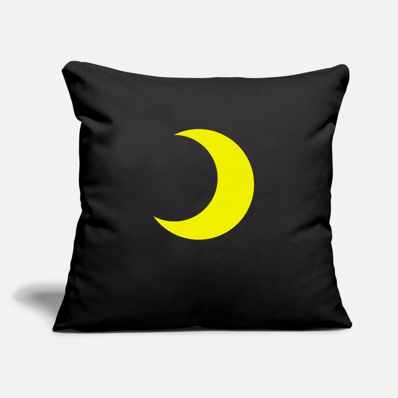 lune Housse de coussin décorative 45 x 45 cm