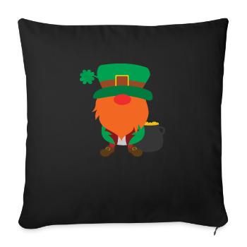 Goblin Gnome - Sofa pillowcase 17,3'' x 17,3'' (45 x 45 cm) - black - Front