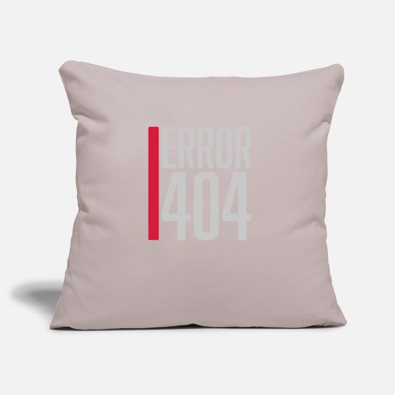 Error Code Error 404 Sofa pillowcase 17,3'' x 17,3'' (45 x 45 cm)
