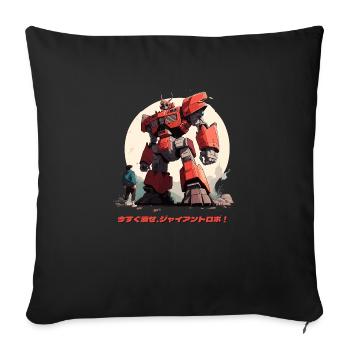 Crush them now - Sofa pillowcase 17,3'' x 17,3'' (45 x 45 cm) - black - Front