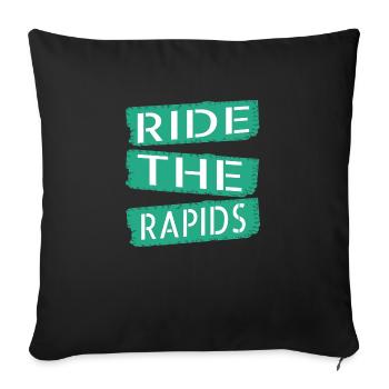 statement bday exhilarating activities - Sofakissenbezug 45 x 45 cm - Schwarz - Vorne