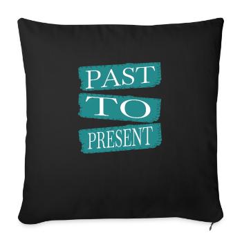 funny memory preservation happy birthday present - Sofakissenbezug 45 x 45 cm - Schwarz - Vorne
