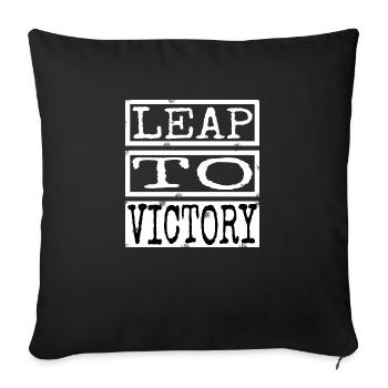 Ski Jumping Community Birthday Present Statement - Sofa pillowcase 17,3'' x 17,3'' (45 x 45 cm) - black - Front