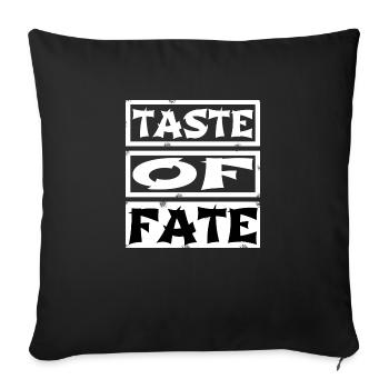 Fate Culinary Aesthetics Birthday Present - Sofa pillowcase 17,3'' x 17,3'' (45 x 45 cm) - black - Front