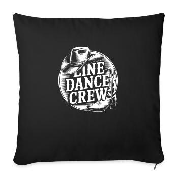 Formation de groupe de danse en ligne My Dance Sport - Housse de coussin décorative 45 x 45 cm - noir - Devant