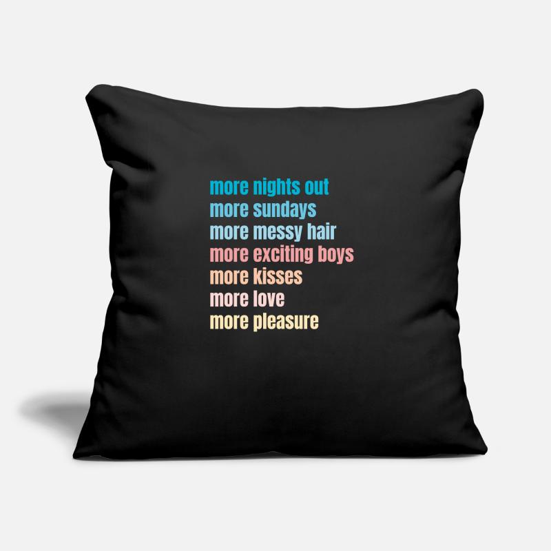 amusement Housse de coussin décorative 45 x 45 cm