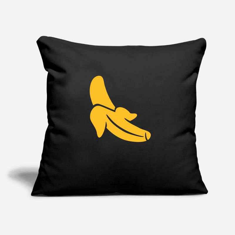 Banane Housse de coussin décorative 45 x 45 cm