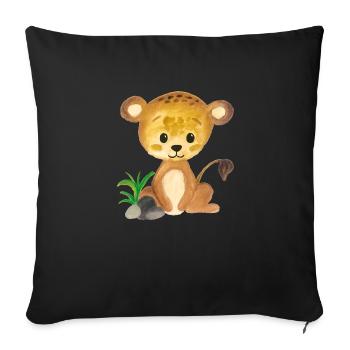 Loewe - Sofa pillowcase 17,3'' x 17,3'' (45 x 45 cm) - black - Front