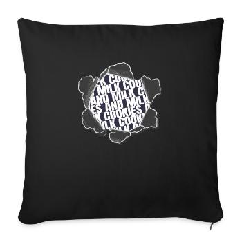 chef evolution tshirts lovers sweet jokes - Sofa pillowcase 17,3'' x 17,3'' (45 x 45 cm) - black - Front