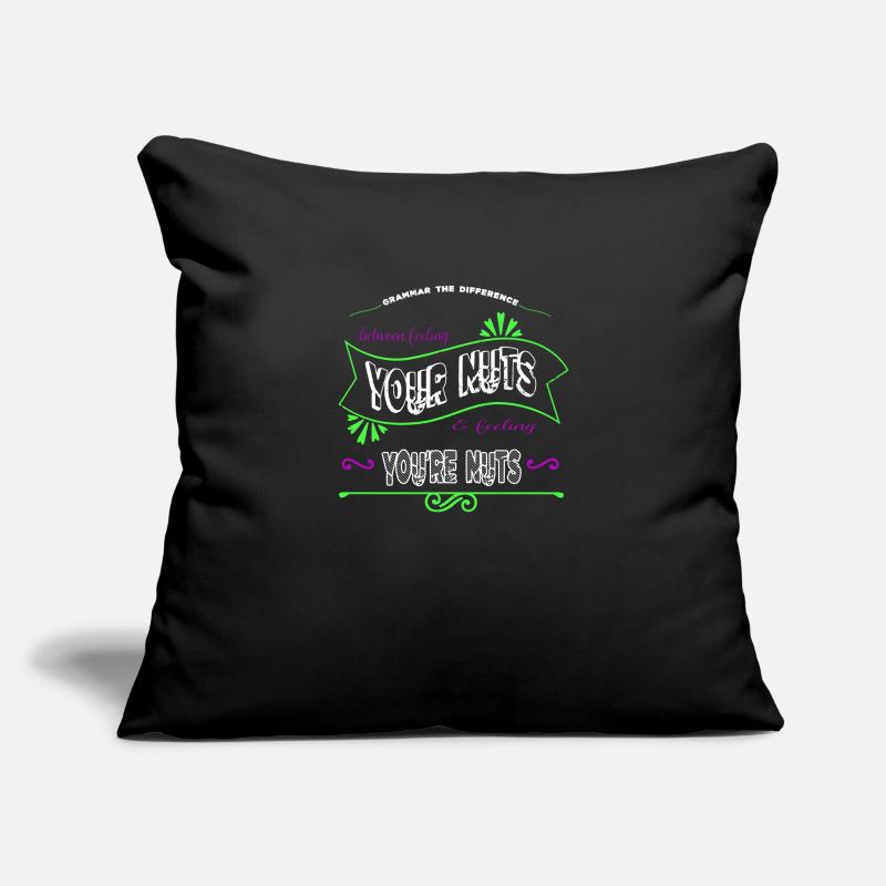 blagues écriture créative blogger cool génial Housse de coussin décorative 45 x 45 cm