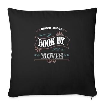 feminine birthday present fun present gift idea - Sofa pillowcase 17,3'' x 17,3'' (45 x 45 cm) - black - Front
