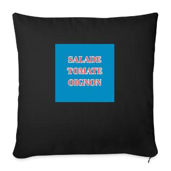 Streetwear STO - Housse de coussin décorative 45 x 45 cm - noir - Devant