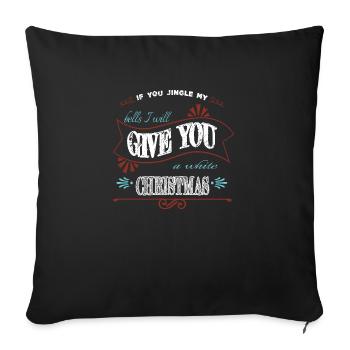 humour génial cadeau d’anniversaire idée blagues - Housse de coussin décorative 45 x 45 cm - noir - Devant