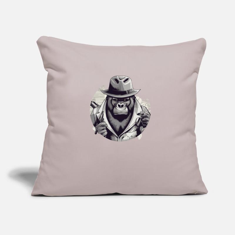 The gorilla Sofa pillowcase 17,3'' x 17,3'' (45 x 45 cm)