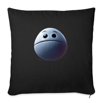 éclabousser - Housse de coussin décorative 45 x 45 cm - noir - Devant