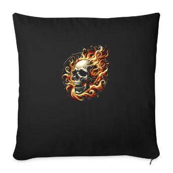 Infernal Resilience - Sofa pillowcase 17,3'' x 17,3'' (45 x 45 cm) - black - Front
