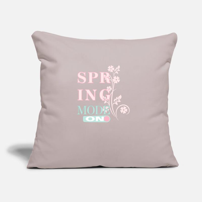 Spring Mode - Spring is here! Sofa pillowcase 17,3'' x 17,3'' (45 x 45 cm)