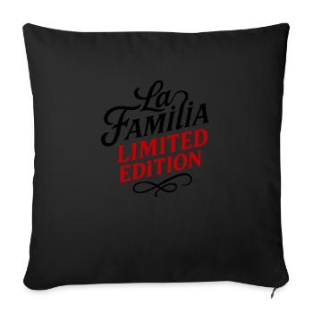 La Familia Édition Limitée - Housse de coussin décorative 45 x 45 cm - noir - Devant