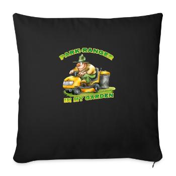 Park-Ranger - Sofakissenbezug 45 x 45 cm - Schwarz - Vorne