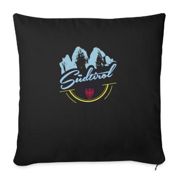SÜDTIROL FASHION 2 - Sofa pillowcase 17,3'' x 17,3'' (45 x 45 cm) - black - Front