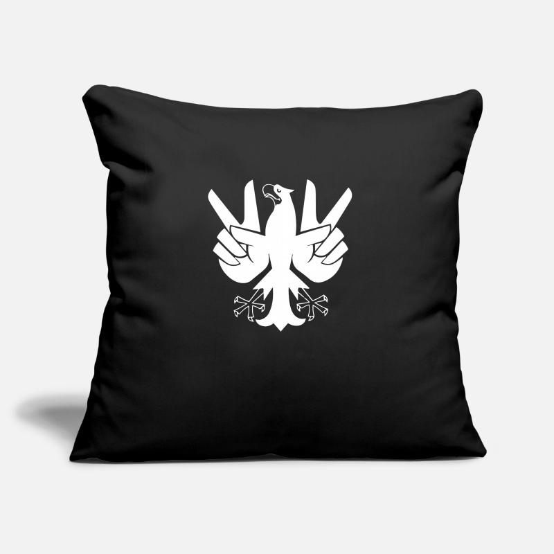 Cool Peace Eagle | Peace Eagle | German eagle Sofa pillowcase 17,3'' x 17,3'' (45 x 45 cm)