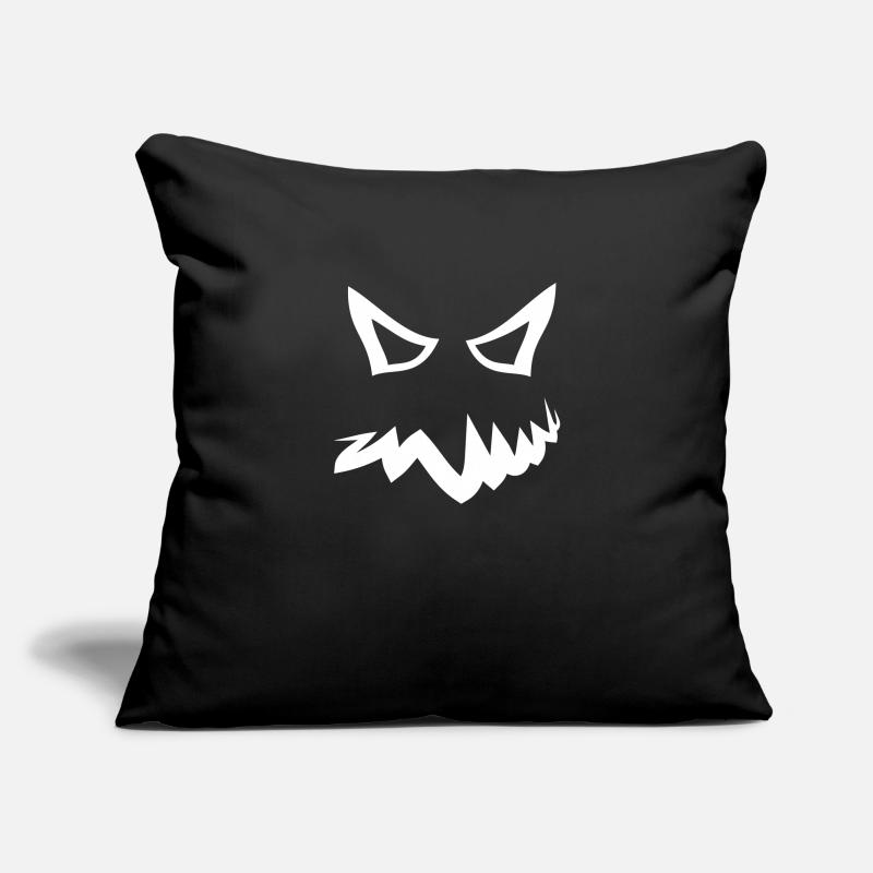 evil face face gift face halloween evil Sofa pillowcase 17,3'' x 17,3'' (45 x 45 cm)