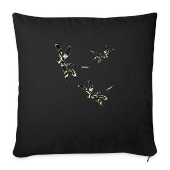 Wichtig - Sofakissenbezug 45 x 45 cm - Schwarz - Vorne