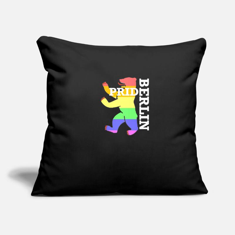 LGBT Berlin Pride Bär Sofakissenbezug 45 x 45 cm