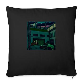 Thème Sant’Agata Bolognese-2 - Housse de coussin décorative 45 x 45 cm - noir - Devant