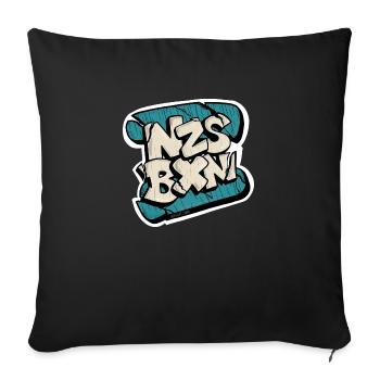 NZS BXN - Sofakissenbezug 45 x 45 cm - Schwarz - Vorne