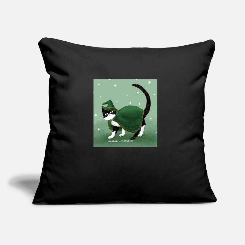 Assistant Chat Housse de coussin décorative 45 x 45 cm