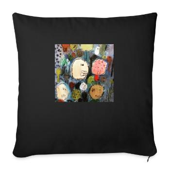 Die Anderen - Sofakissenbezug 45 x 45 cm - Schwarz - Vorne