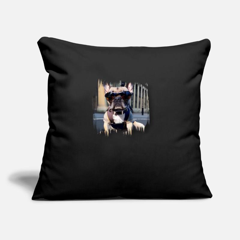 Refroidir Housse de coussin décorative 45 x 45 cm