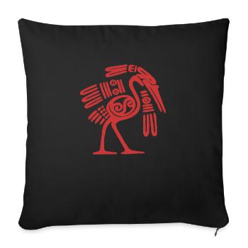 mexican bird - Sofakissenbezug 45 x 45 cm - Schwarz - Vorne