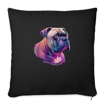 Cane Corso - Sofa pillowcase 17,3'' x 17,3'' (45 x 45 cm) - black - Front