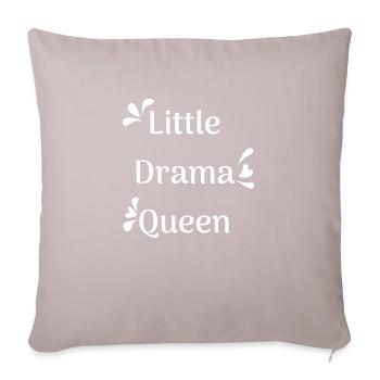 Dictons de bébé - Housse de coussin décorative 45 x 45 cm - taupe clair - Devant