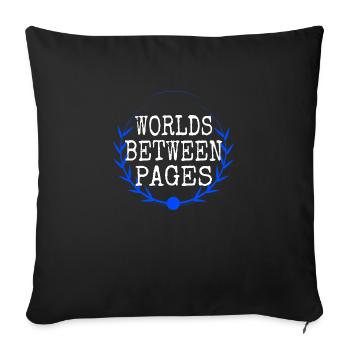 Statement Humor Cool Avid Readers Escapism - Sofa pillowcase 17,3'' x 17,3'' (45 x 45 cm) - black - Front