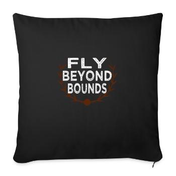 bday freedom community breaking barriers - Sofakissenbezug 45 x 45 cm - Schwarz - Vorne