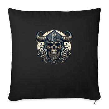 Norse Legacy Eternal - Sofa pillowcase 17,3'' x 17,3'' (45 x 45 cm) - black - Front