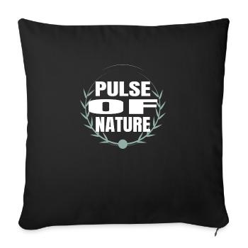 Idée cadeau geek Idée cadeau d’anniversaire cool - Housse de coussin décorative 45 x 45 cm - noir - Devant
