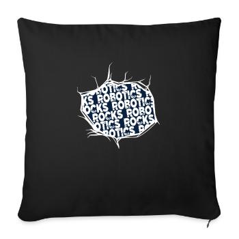 jokes industrial robotics statement robotic trends - Sofakissenbezug 45 x 45 cm - Schwarz - Vorne