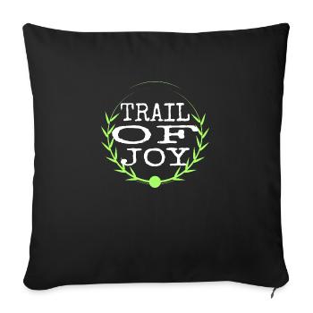 Cool Downhill Biking Ultimate Bliss Humor - Sofa pillowcase 17,3'' x 17,3'' (45 x 45 cm) - black - Front