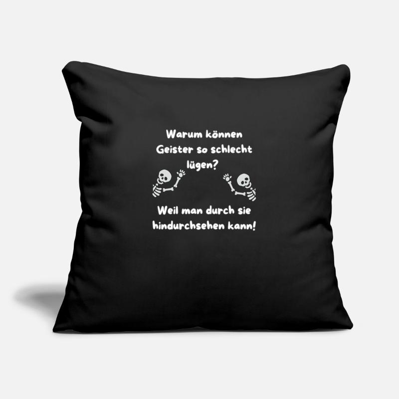 "Flachwitz Parade Ghosts" Sofa pillowcase 17,3'' x 17,3'' (45 x 45 cm)