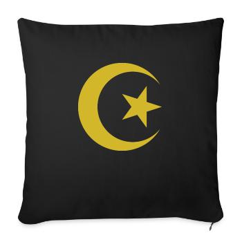 I Love Algeria, Elegance Style Design Outfits - Sofa pillowcase 17,3'' x 17,3'' (45 x 45 cm) - black - Front