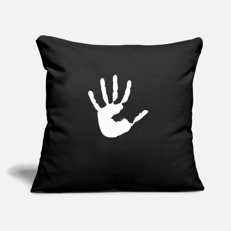 main Housse de coussin décorative 45 x 45 cm
