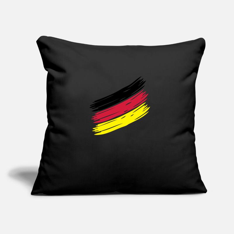 Nation Stripes - Design ur own! German Sample Sofa pillowcase 17,3'' x 17,3'' (45 x 45 cm)